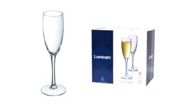 Luminarc, la cave, kozarci za penino, 160 ml, 6 kos